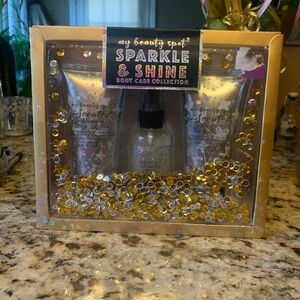 My beauty spot sparkle and shine body care collection